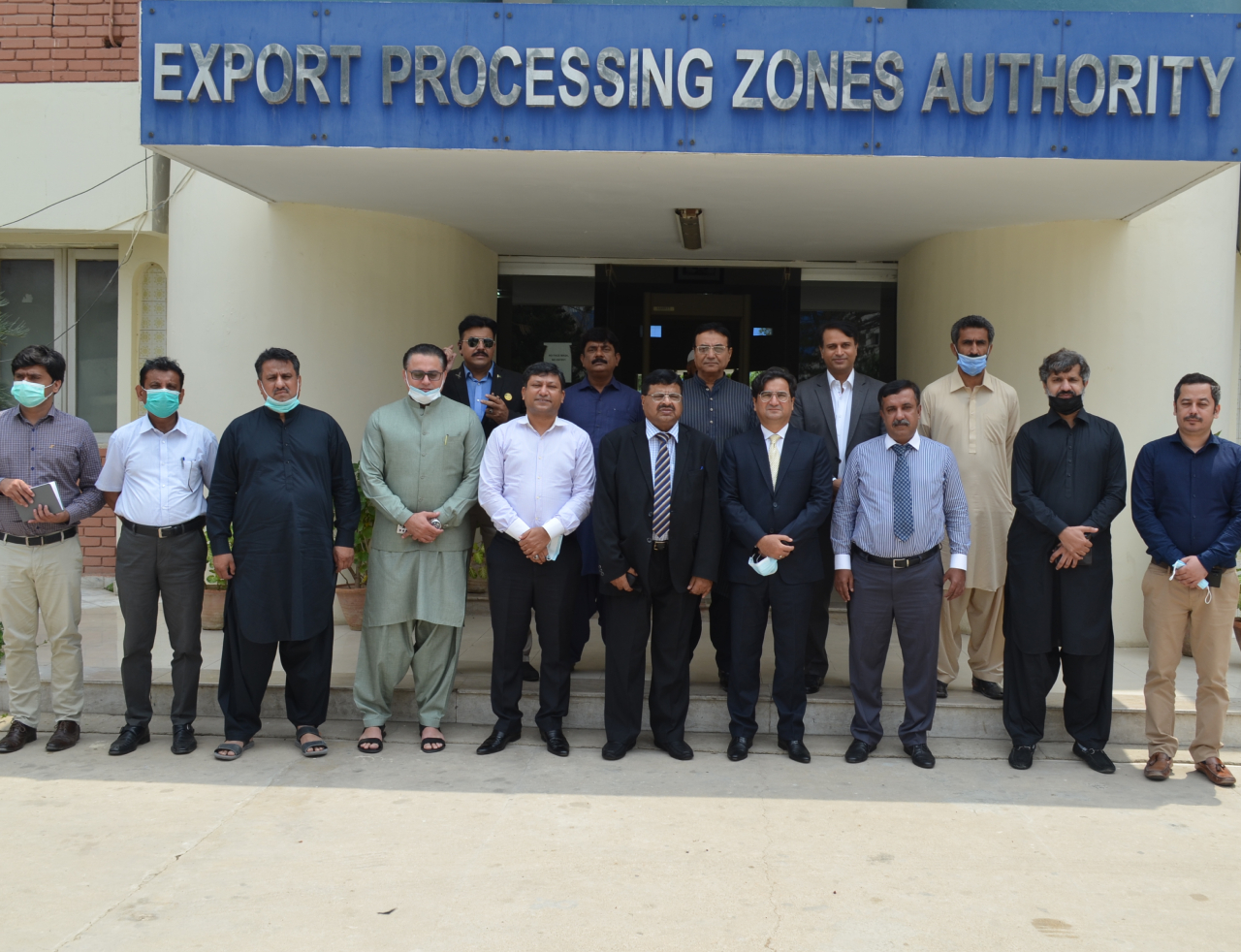 Visit of Collector of Customs Export PMBQ 01-09-2021
